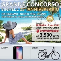 Concorso “Einhell 25esimo anniversario”