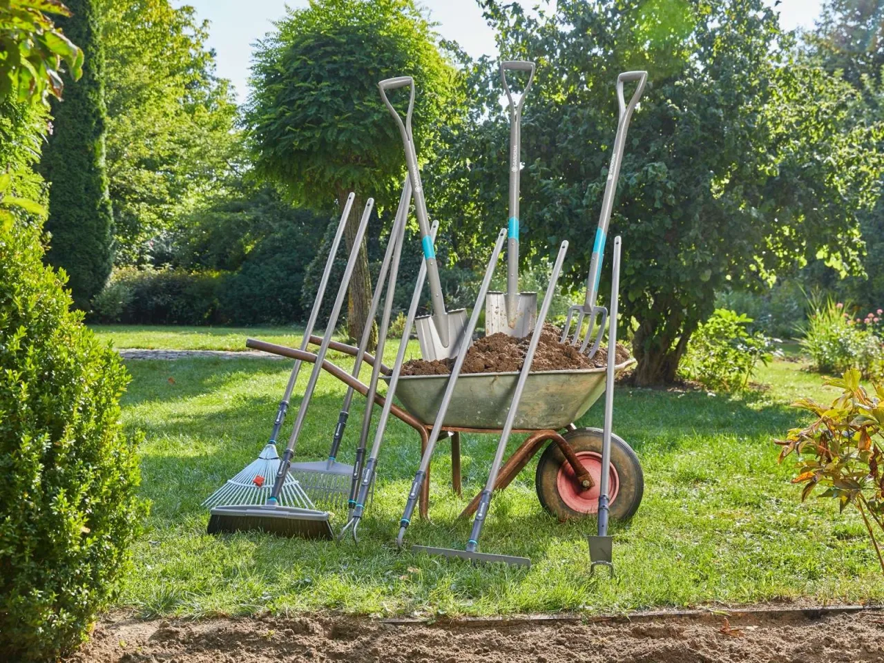 attrezzi per il giardino
