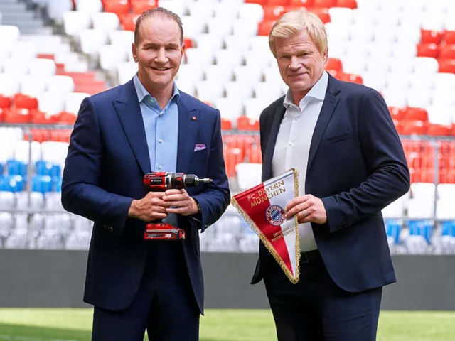 Einhell e FC Bayern: un’intesa vincente