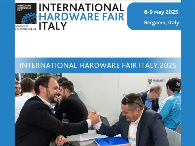 Tutto pronto per l’International Hardware Fair Italy di Bergamo