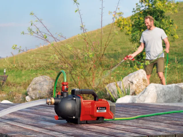 Tre soluzioni Einhell per irrigare, travasare o drenare l’acqua in modo efficiente