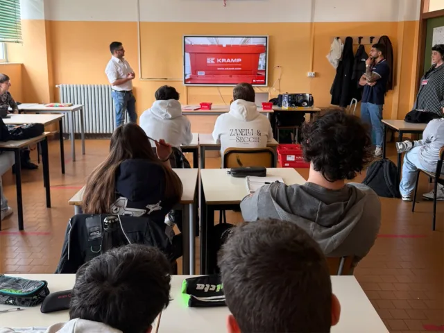 Kramp Italia incontra gli studenti dell’Istituto Tecnico Agrario Zanelli di Reggio Emilia