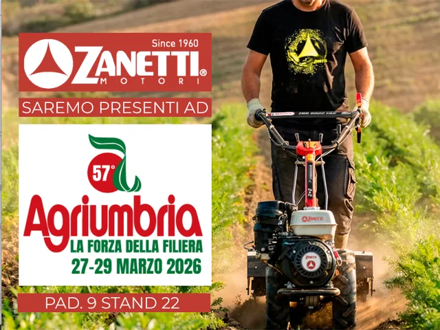 Zanetti Motori protagonista ad AgriUmbria