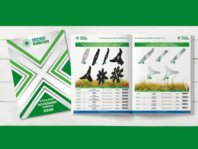 Revisione integrale del nuovo catalogo Accessori di Tecno Garden