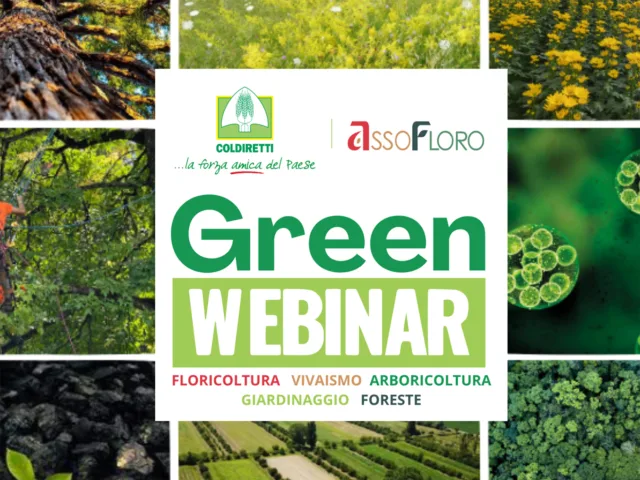 Ripartiti i GreenWebinar di Assofloro e Coldiretti