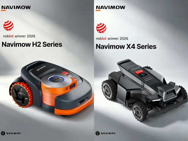 Segway Navimow conquista due Red Dot Design Awards